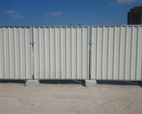 Corrugated Fence Sheet / Panel supplier by SRK Steel